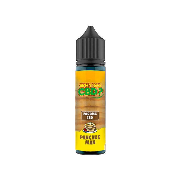Why So CBD? 2000mg Full Spectrum CBD E - liquid 60mlCBD ProductsWhy So CBDVaperr Shop