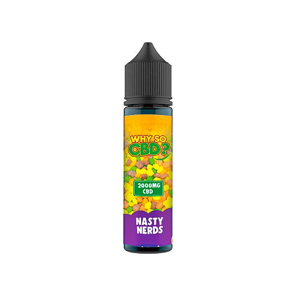 Why So CBD? 2000mg Full Spectrum CBD E - liquid 60mlCBD ProductsWhy So CBDVaperr Shop