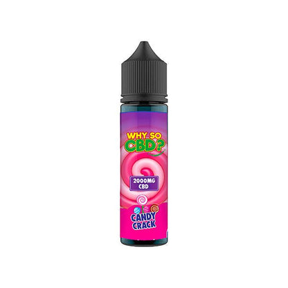 Why So CBD? 2000mg Full Spectrum CBD E - liquid 60mlCBD ProductsWhy So CBDVaperr Shop