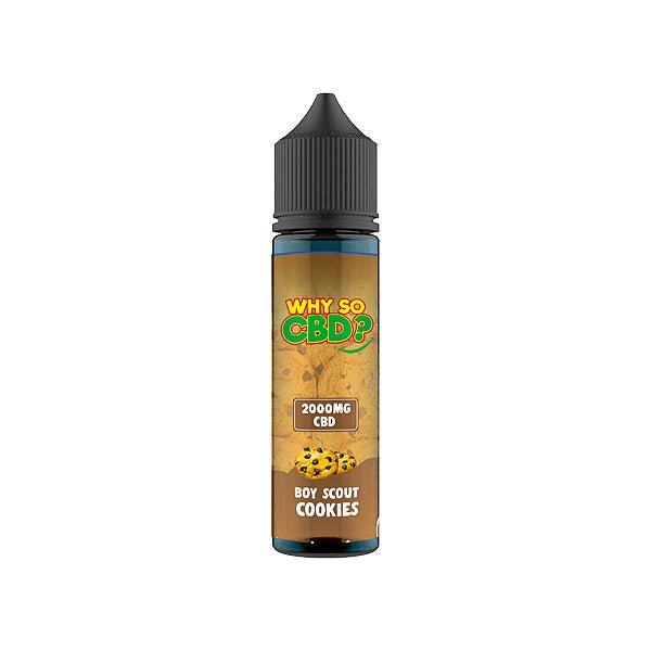 Why So CBD? 2000mg Full Spectrum CBD E - liquid 60mlCBD ProductsWhy So CBDVaperr Shop