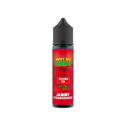 Why So CBD? 2000mg Full Spectrum CBD E - liquid 60mlCBD ProductsWhy So CBDVaperr Shop