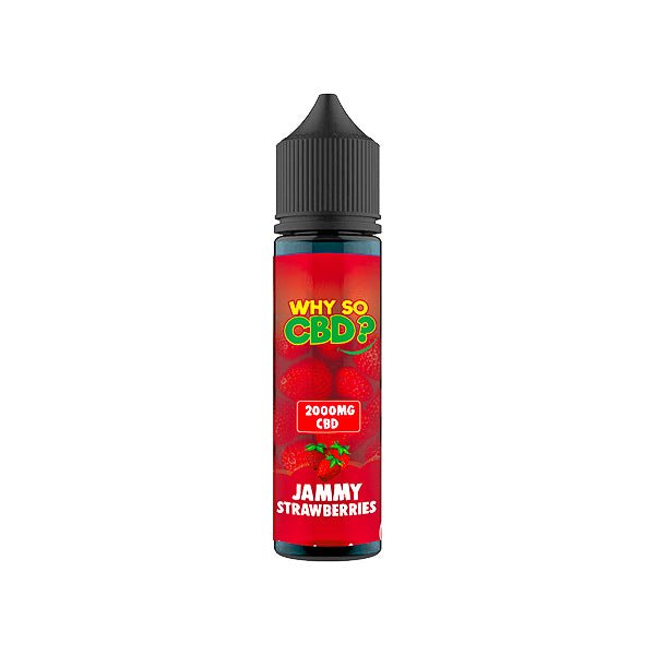 Why So CBD? 2000mg Full Spectrum CBD E - liquid 60mlCBD ProductsWhy So CBDVaperr Shop