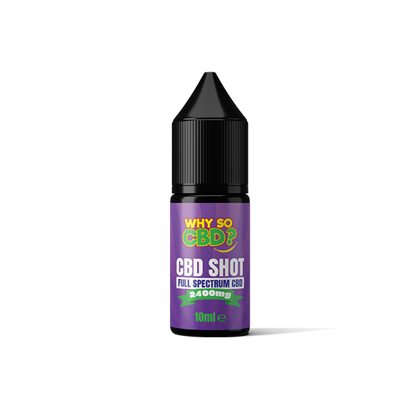 Why So CBD? 2400mg Full Spectrum CBD Shot 10mlCBD ProductsWhy So CBDVaperr Shop