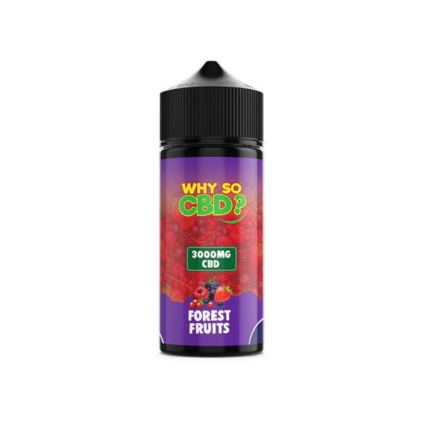 Why So CBD? 3000mg Full Spectrum CBD E - liquid 120mlCBD ProductsWhy So CBDVaperr Shop