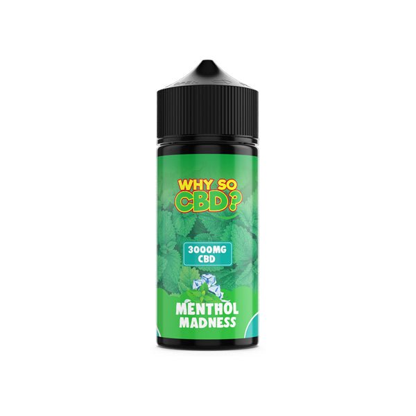 Why So CBD? 3000mg Full Spectrum CBD E - liquid 120mlCBD ProductsWhy So CBDVaperr Shop