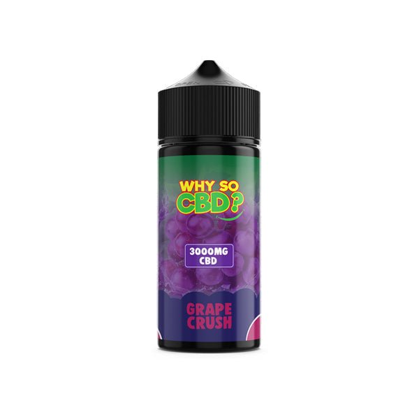 Why So CBD? 3000mg Full Spectrum CBD E - liquid 120mlCBD ProductsWhy So CBDVaperr Shop