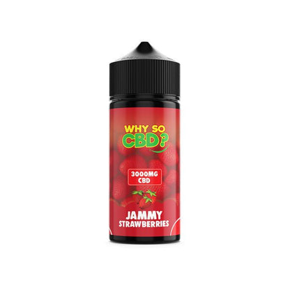 Why So CBD? 3000mg Full Spectrum CBD E - liquid 120mlCBD ProductsWhy So CBDVaperr Shop