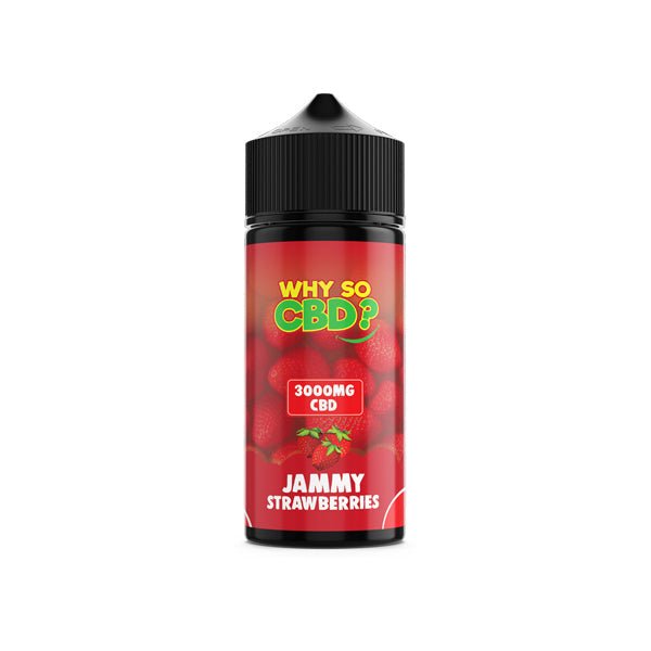 Why So CBD? 3000mg Full Spectrum CBD E - liquid 120mlCBD ProductsWhy So CBDVaperr Shop