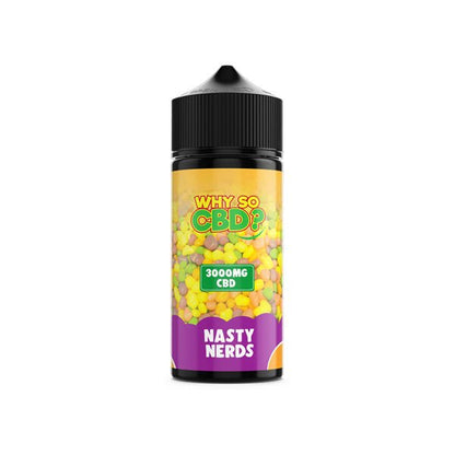 Why So CBD? 3000mg Full Spectrum CBD E - liquid 120mlCBD ProductsWhy So CBDVaperr Shop