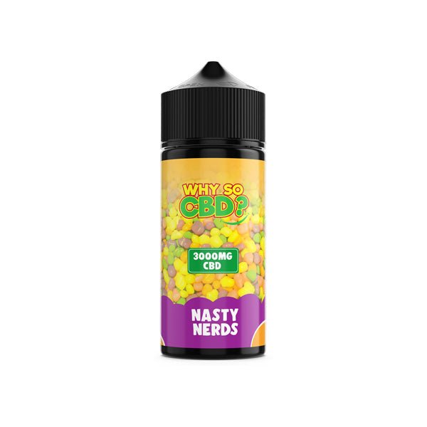 Why So CBD? 3000mg Full Spectrum CBD E - liquid 120mlCBD ProductsWhy So CBDVaperr Shop