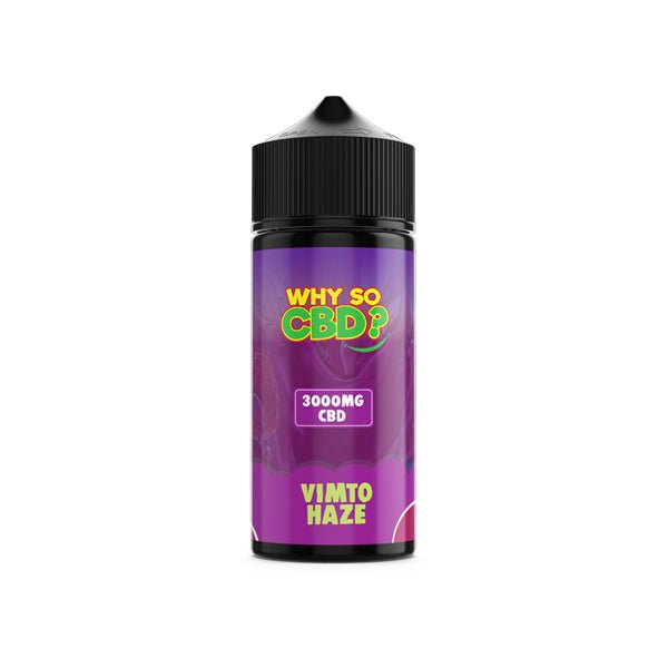 Why So CBD? 3000mg Full Spectrum CBD E - liquid 120mlCBD ProductsWhy So CBDVaperr Shop