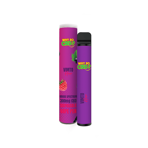 Why So CBD? 300mg CBD Broad Spectrum Disposable Vape - 2mlCBD ProductsWhy So CBDVaperr Shop
