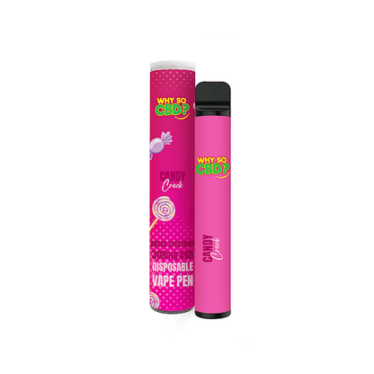 Why So CBD? 300mg CBD Broad Spectrum Disposable Vape - 2mlCBD ProductsWhy So CBDVaperr Shop