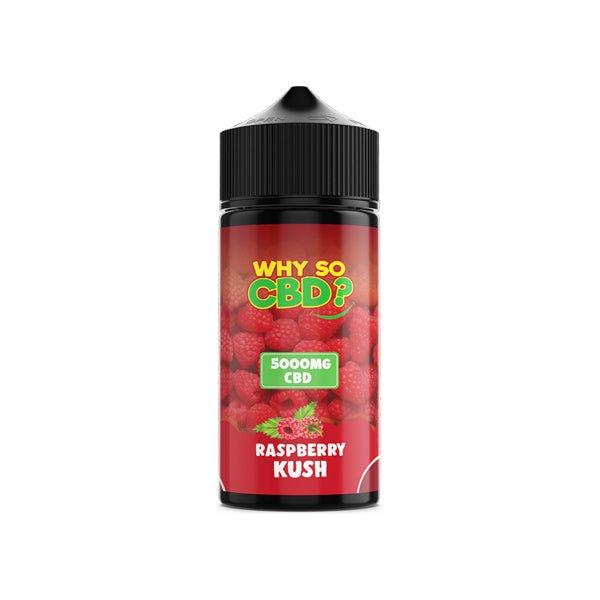 Why So CBD? 5000mg Full Spectrum CBD E - liquid 120mlVaping ProductsWhy So CBDVaperr Shop