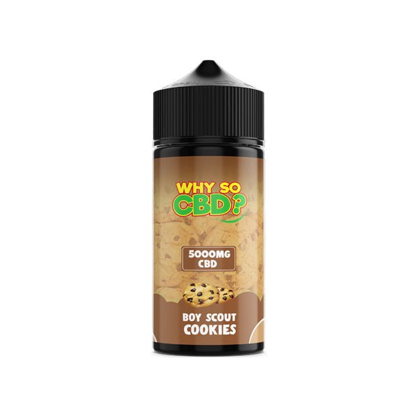 Why So CBD? 5000mg Full Spectrum CBD E - liquid 120mlVaping ProductsWhy So CBDVaperr Shop