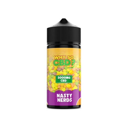 Why So CBD? 5000mg Full Spectrum CBD E - liquid 120mlVaping ProductsWhy So CBDVaperr Shop