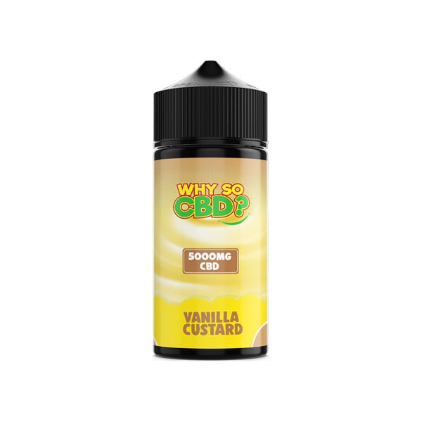 Why So CBD? 5000mg Full Spectrum CBD E - liquid 120mlVaping ProductsWhy So CBDVaperr Shop