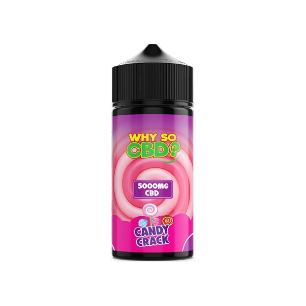 Why So CBD? 5000mg Full Spectrum CBD E - liquid 120mlVaping ProductsWhy So CBDVaperr Shop