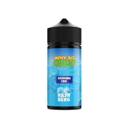 Why So CBD? 5000mg Full Spectrum CBD E - liquid 120mlVaping ProductsWhy So CBDVaperr Shop