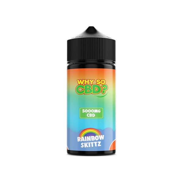 Why So CBD? 5000mg Full Spectrum CBD E - liquid 120mlVaping ProductsWhy So CBDVaperr Shop