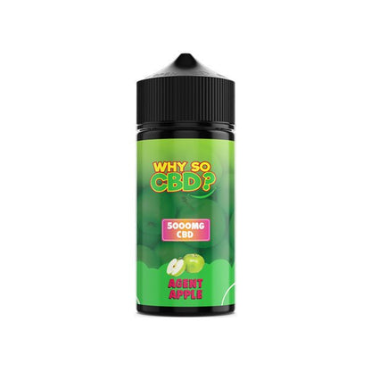 Why So CBD? 5000mg Full Spectrum CBD E - liquid 120mlVaping ProductsWhy So CBDVaperr Shop