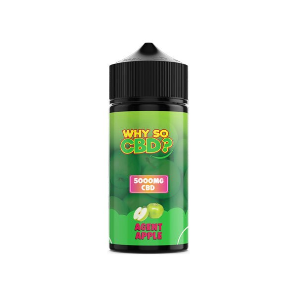 Why So CBD? 5000mg Full Spectrum CBD E - liquid 120mlVaping ProductsWhy So CBDVaperr Shop