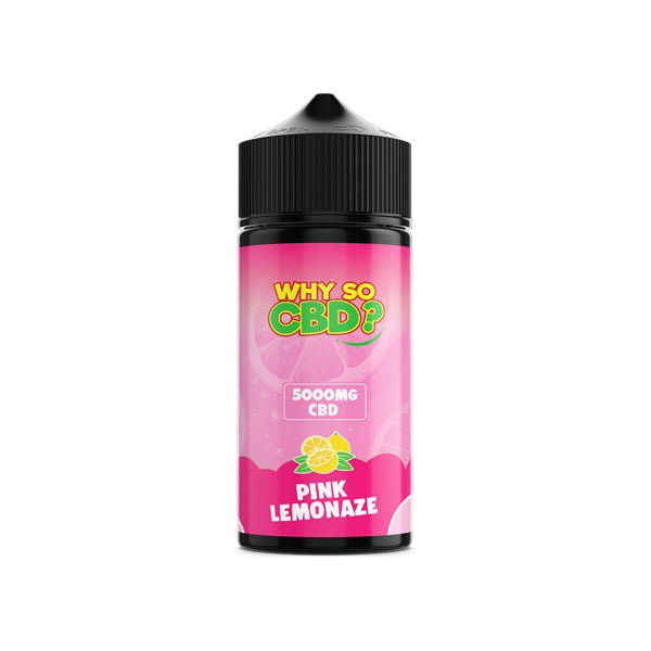 Why So CBD? 5000mg Full Spectrum CBD E - liquid 120mlVaping ProductsWhy So CBDVaperr Shop