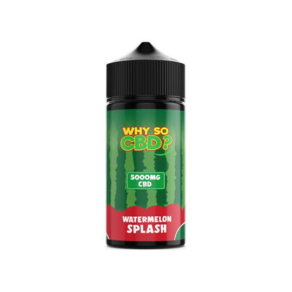 Why So CBD? 5000mg Full Spectrum CBD E - liquid 120mlVaping ProductsWhy So CBDVaperr Shop