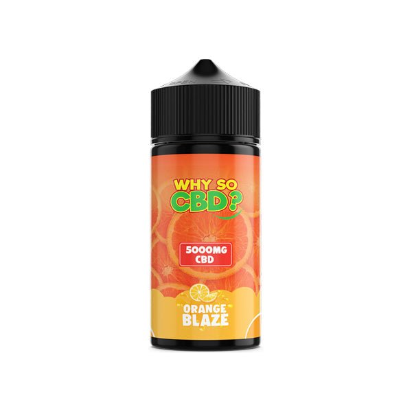 Why So CBD? 5000mg Full Spectrum CBD E - liquid 120mlVaping ProductsWhy So CBDVaperr Shop