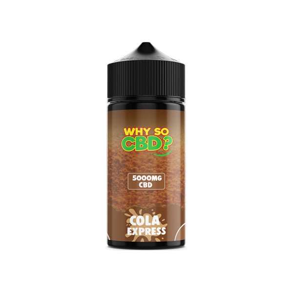 Why So CBD? 5000mg Full Spectrum CBD E - liquid 120mlVaping ProductsWhy So CBDVaperr Shop