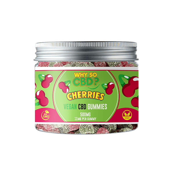 Why So CBD? 500mg Broad Spectrum CBD Small Vegan Gummies - 11 FlavoursCBD ProductsWhy So CBDVaperr Shop