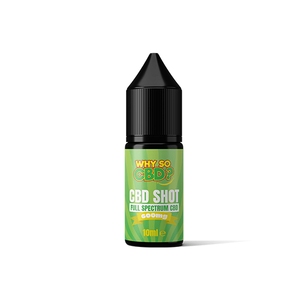 Why So CBD? 600mg Full Spectrum CBD Shot 10mlCBD ProductsWhy So CBDVaperr Shop