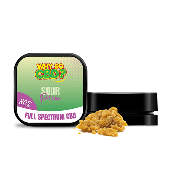 Why So CBD? 80% Full Spectrum CBD Crumble 1gCBD ProductsWhy So CBDVaperr Shop