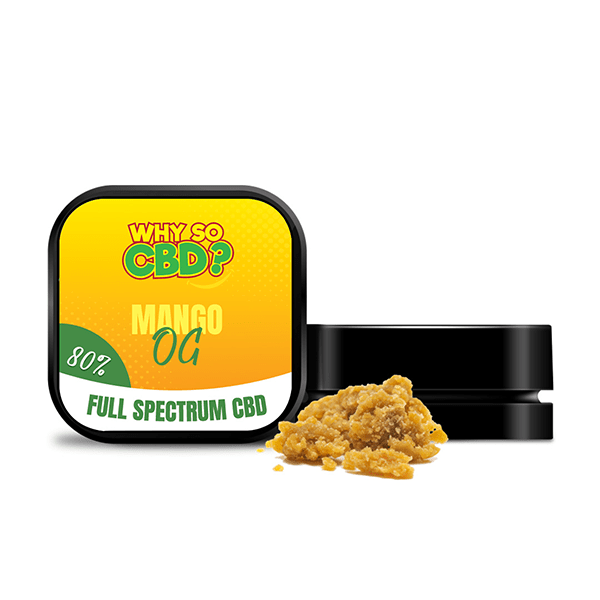 Why So CBD? 80% Full Spectrum CBD Crumble 1gCBD ProductsWhy So CBDVaperr Shop