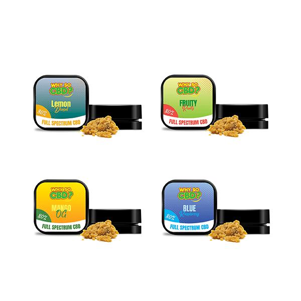 Why So CBD? 80% Full Spectrum CBD Crumble 1gCBD ProductsWhy So CBDVaperr Shop