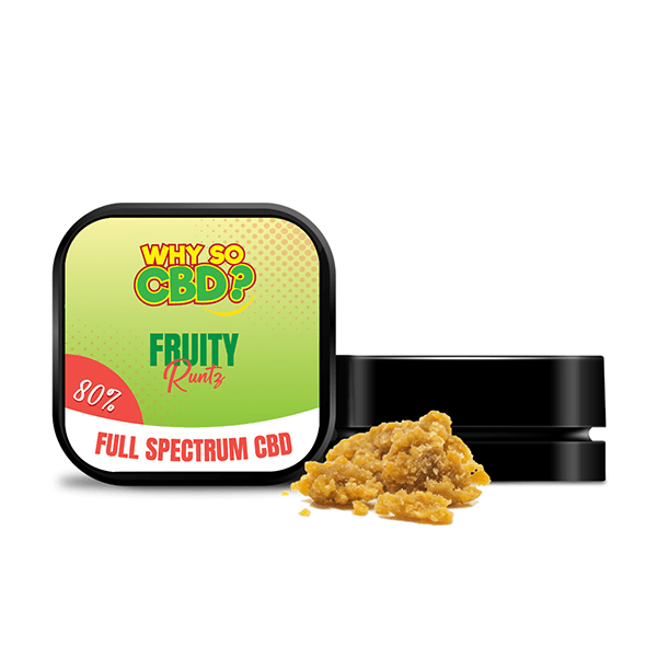 Why So CBD? 80% Full Spectrum CBD Crumble 5gCBD ProductsWhy So CBDVaperr Shop